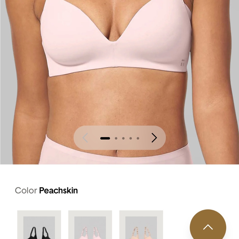 Tommy John comfort Smoothing Wireless Bra - Light Peach